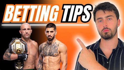 MMA Betting News, Tips & Predictions .